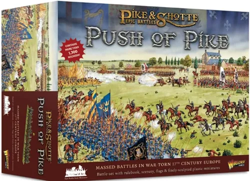 Warlord Pike & Shotte Epic Battles Push of Pike - Juego de mesa de estrategia de juego de rol para adultos, juego de mesa estratégico del siglo XVII