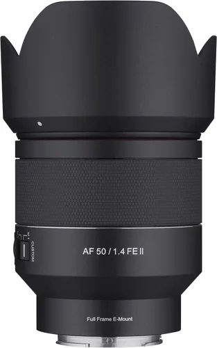 Samyang AF 1.969 in f/1.4 Series II Lente de enfoque automático de marco completo para Sony E - Smooth Bokeh, motor STM lineal silencioso,