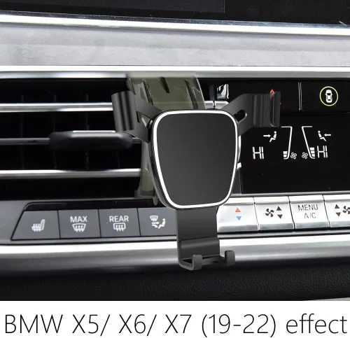 Miniatura 2 de Soporte de teléfono de coche para BMW X5 2019-2023, X6 2020-2023, X7 2019-2022 SUV sDrive40i xDrive40i 50i M50i G05 G07 Accesorios de automóvil