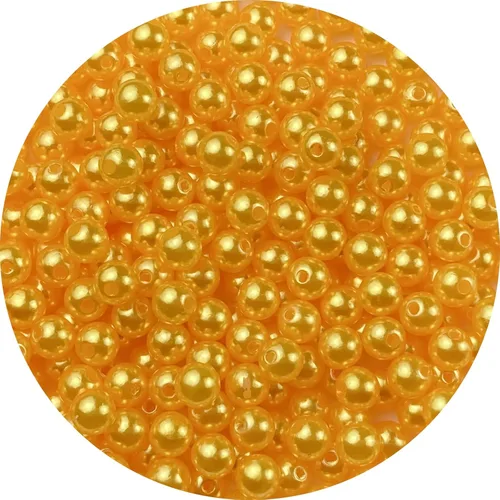 Miniatura 35 de Perlas de cuentas, 4000 piezas de cuentas de perlas de 3 mm redondas para llaveros, pulseras, collares, llaveros, joyería, manualidades, decoración