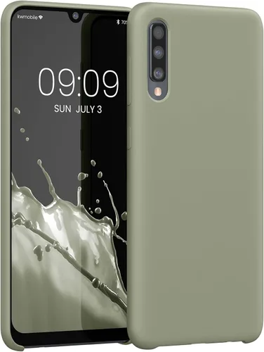 Miniatura 275 de kwmobile Funda Compatible con Samsung Galaxy A14 5G - Funda de teléfono de TPU y silicona con acabado suave - Verde Lima