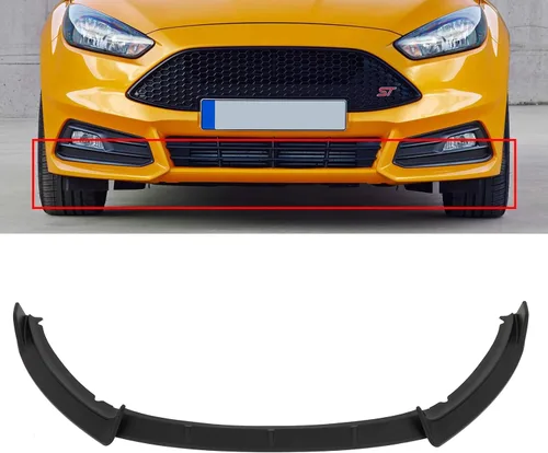 Miniatura 19 de SCITOO Kit de faldas laterales negras brillantes para carrocería de coche, 31 x 4 x 3 pulgadas, se adapta a falda lateral universal de ABS