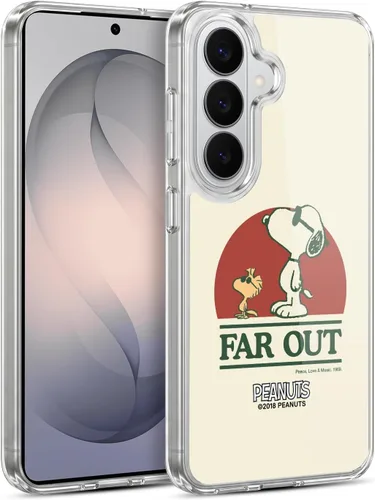 Miniatura 101 de Head Case Designs Funda de gel Woodstock 50th con licencia oficial de Peanuts Snoopy Guitar 1969 [protección de grado militar] compatible