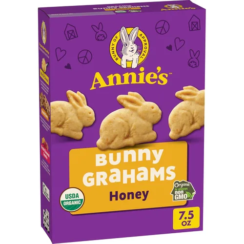Miniatura 41 de Annie's Galletas orgánicas originales de Cheddar Squares horneadas, hechas con queso real, 11.25 onzas