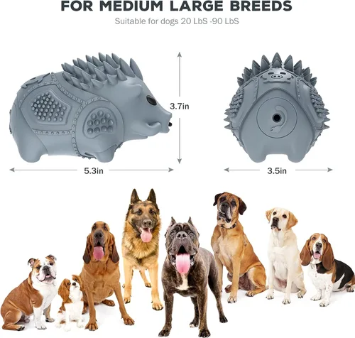 Miniatura 5 de Juguetes masticables para perros para masticadores agresivos, juguetes de huesos de perro grandes, juguetes para perros para masticadores