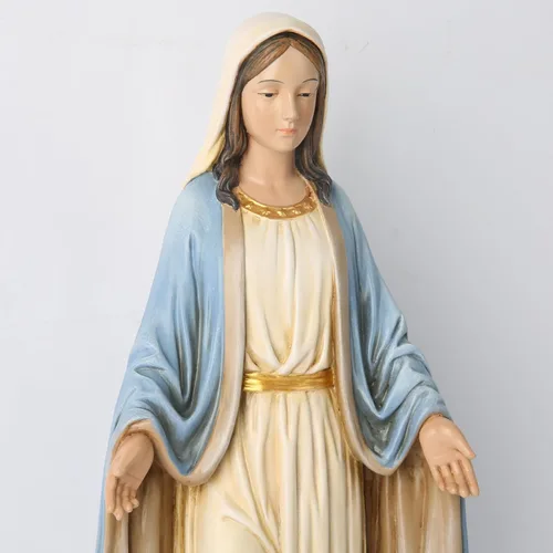 Miniatura 4 de Buildclassic - Estatua católica de la Virgen María de 12.5 pulgadas de alto, con brazos abiertos y brazos abiertos para altar, decoración católica