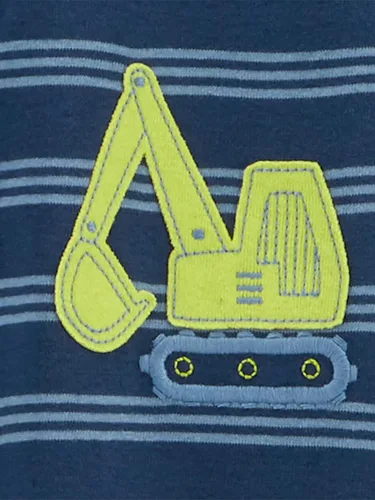 Miniatura 21 de Simple Joys by Carter's Pijama de algodón sin pies de ajuste cómodo para niños (3 unidades)