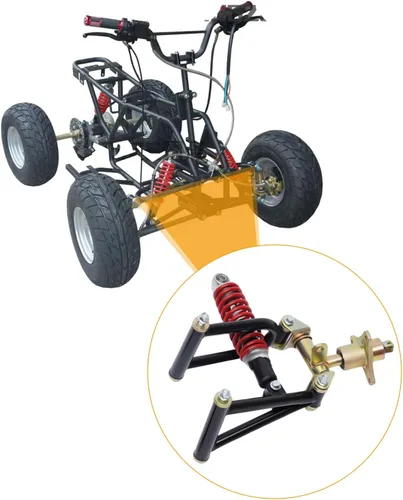 Miniatura 2 de PanDair 1 Juego de Conjunto de Brazo de Balanza de Suspensión Delantera Para Moto de Cross Eléctrica, ATV, Quad, Buggy, Moto Kart, Piezas de Go