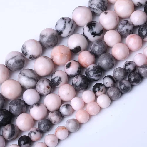 Miniatura 12 de 36 PIEZAS Cuentas de Malaquita Roja de 10 MM, Cuentas Redondas Sueltas de Gema Natural para Hacer Joyería 38 cm