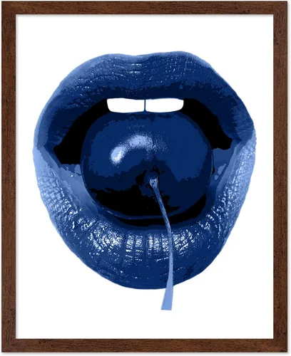 Miniatura 19 de Poster Master Impresión de labios dorados, póster de mordida de labio, arte moderno y minimalista, regalo bohemio para hombres y mujeres, diseño