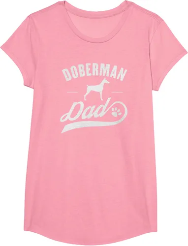 Miniatura 75 de Doberman Dad - Camiseta para amante del dueño del perro, Negro, S