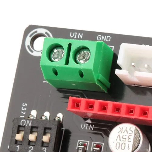 Miniatura 7 de Jeanoko DRV8825/A4988 Placa de expansión de controlador de motor paso a paso estable Módulo de control de impresora 3D para impresora 3D (2)