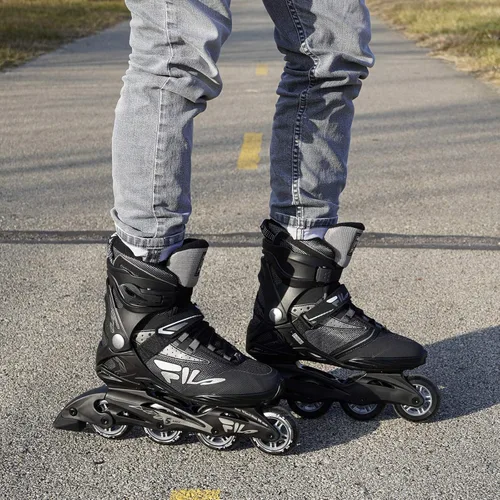 Miniatura 3 de FILA Legacy Comp Patines en línea de fitness para hombres y mujeres - Tecnología Air Flow, estructura ligera de compuesto, ruedas de 80 mm/3.15