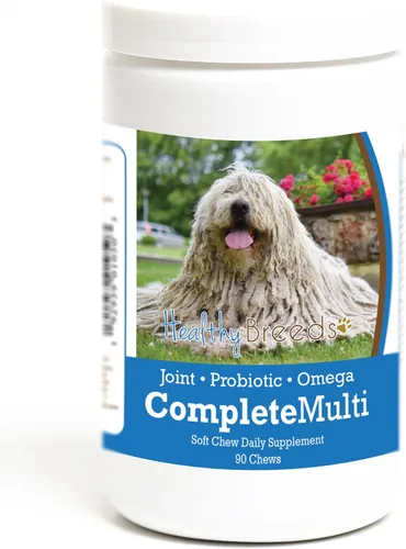 Miniatura 112 de Healthy Breeds Pug todo en uno multivitamínico suave masticable 60