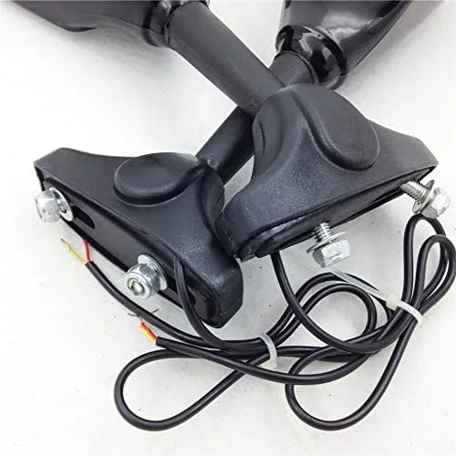 Miniatura 5 de SMT-Espejo LED azul para señal de giro compatible con Honda Cbr 125R 150R Suzuki Sv650S Katana Tl1000R [B00RW3OQGC]