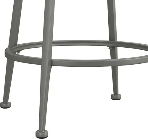 Miniatura 8 de Hillsdale Hutchinson Taburete giratorio para mostrador, peltre