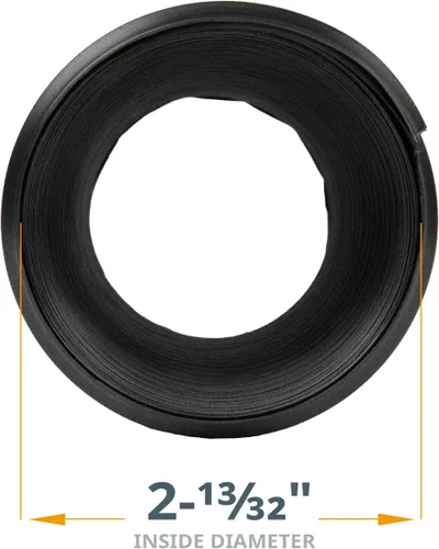 Miniatura 4 de POWERTEC Manguera de recolección de polvo de 2-1/2 x 36 pulgadas, manguera flexible de colector de polvo de PP de 2.5 pulgadas para sierra de mesa