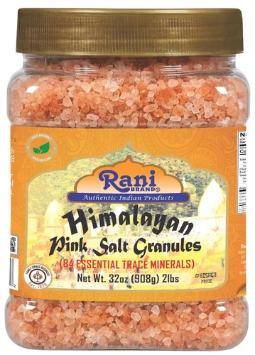 Miniatura 19 de Rani Himalayan Pink Salt Granules 5 in 1 Flavors (Mint, Smokey Garlic, Italian, Pepper, Peri Peri) PET Jar ~ All Natural Vegan Gluten Friendly