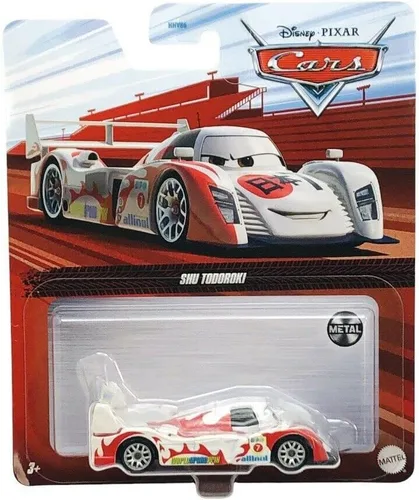Disney Cars Shu Todoroki, [Escala 1:55] WGP Blanco