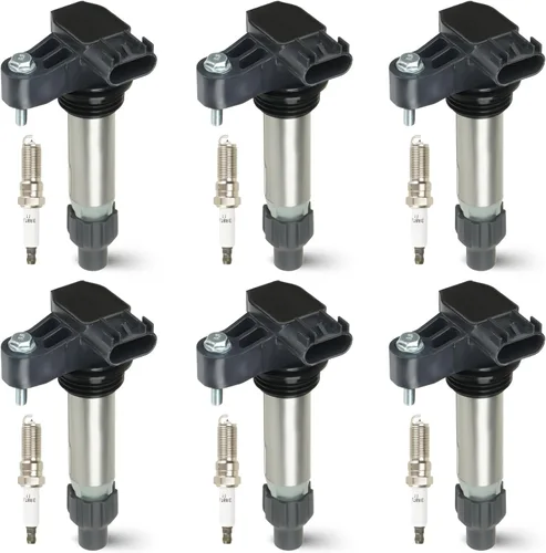 Miniatura 8 de Paquete de 6 bobinas de encendido compatibles con Buick Cadillac Suzuki Chevy GMC Pontiac Saab Saturn Suzuki Impala Limited V6 3.0L 3.2L 3.6L