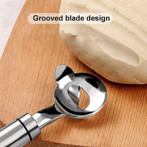 Miniatura 6 de Cuchillo de fideos en rodajas, cortador manual de pasta de acero inoxidable 304, cortador manual de pasta, herramientas para hacer fideos