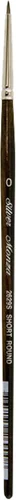 Silver Brush 2629S-0 Monza - Cepillo sintético de mangosta de mango corto, redondo, tamaño 0