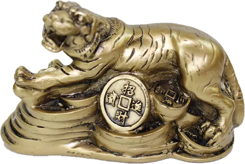 Miniatura 6 de Estatua de protección de riqueza de Feng Shui, estatua de inauguración de la casa, pisapapeles de felicitación, decoración del hogar