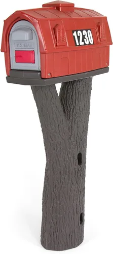 Miniatura 11 de Simplay3 USPS T4 - Cubierta para buzón y poste XL con construcción duradera de doble pared, diseño resistente a la intemperie, color negro