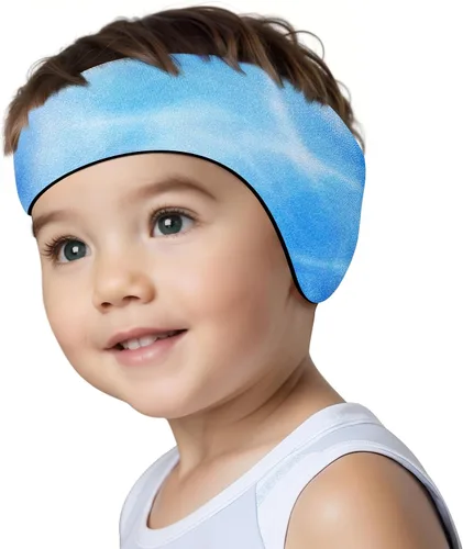 Miniatura 28 de HeySplash Diadema de natación, tapones para los oídos de natación, banda para los oídos de nadador, tapones para los oídos para niños, protector