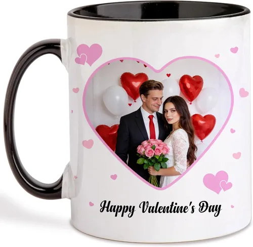 Miniatura 7 de Taza de café personalizada, regalos de Navidad para mujeres, tazas de café personalizadas con imagen, texto, cerámica, taza de café personalizada
