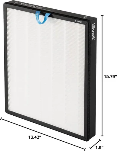 Miniatura 2 de LEVOIT Filtro de Repuesto Vital 200S-P, Filtros Purificadores de Aire Genuinos, Compatible con Modo de Sueño HEPA, Carbón Activado de Alta