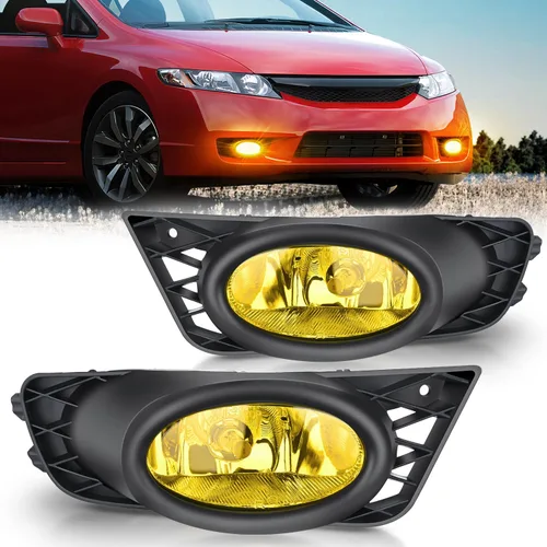 Miniatura 19 de Nilight Conjunto de luces antiniebla Compatible con 2013 2014 2015 2016 2017 2018 2019 2020 Honda City CRV CRZ Civic Crosstour Ram Promaster Jeep