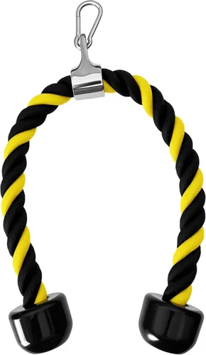 Miniatura 2 de Accesorios para cable de cuerda de tríceps, accesorios para máquina de cables para gimnasio en casa, cuerda de tríceps de 27 pulgadas para fijación