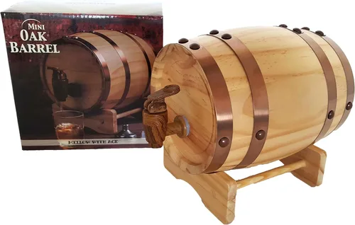 Juegos de fiesta y regalos de entretenimiento - Juego de beber vaso de chupitos de tres en raya, juego de tapa de botella de cerveza con Oak Barrel