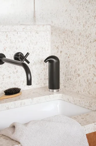 Miniatura 3 de Eva Solo Dispensador de jabón líquido Dispensador decorativo de silicona suave Diseño y funcionalidad daneses Negro