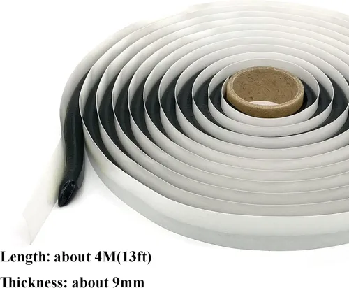 Miniatura 3 de Cinta de butilo de 13 pies/4M para faros delanteros, cinta selladora impermeable de goma de butilo para sellar parabrisas de automóvil, faros