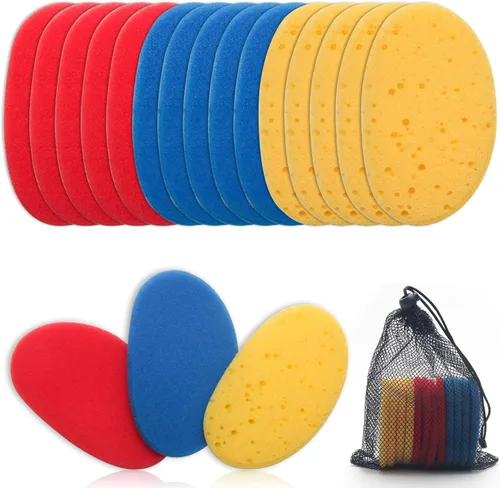 Miniatura 7 de Esponjas de arcilla para arcilla, esponja de arcilla de cerámica de cerámica para dar forma y limpiar esponja con esponja de arcilla de 3