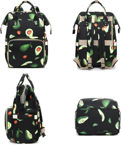 Miniatura 6 de Mochila para computadora portátil para mujer, mochila escolar para la universidad, mochila de trabajo, negocios, viajes, mochilas para computadora