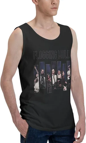 Miniatura 2 de Man Muscle Tank Tops T Shirt Fashion Music Festival Sleeveless T Shirt