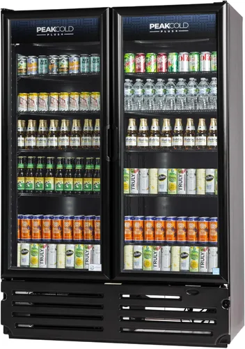 Miniatura 15 de PEAKCOLD PLUS - Refrigerador y refrigerador vertical comercial de 2 puertas, 25.7 pies cúbicos Blanco