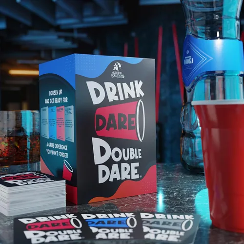 Drink, Dare, Double Dare - Los mejores juegos de fiesta y familia para divertidas travesuras, desafíos atrevidos y doble diversión (beber, atrévete,