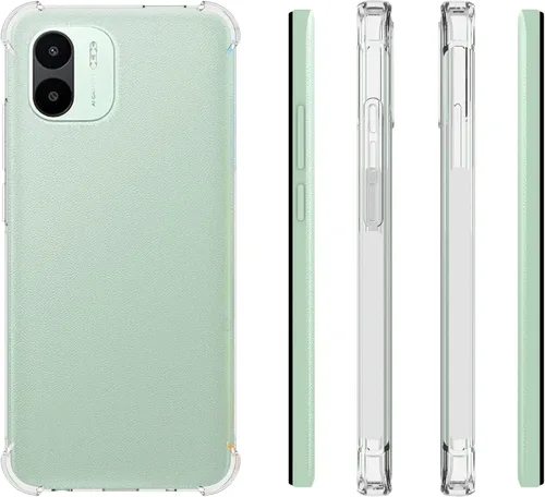 Miniatura 2 de USTIYA Funda para Xiaomi Redmi A1/Redmi A2 Clear TPU Cuatro Esquinas Cubierta Protectora Transparente Suave Funda