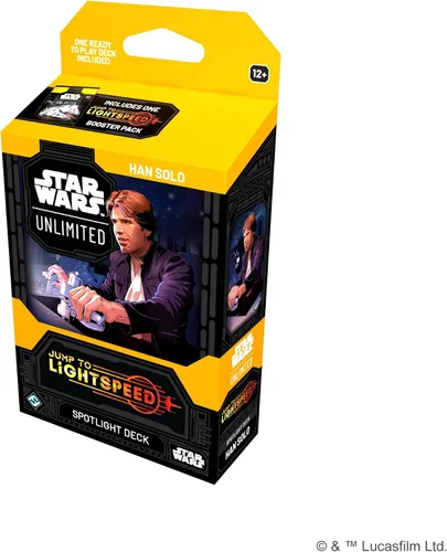 Miniatura 5 de Asmodee Star Wars: Unlimited TCG Jump to Lightspeed Han Solo Spotlight Deck - Baraja de 50 cartas lista para jugar con cartas exclusivas, a partir