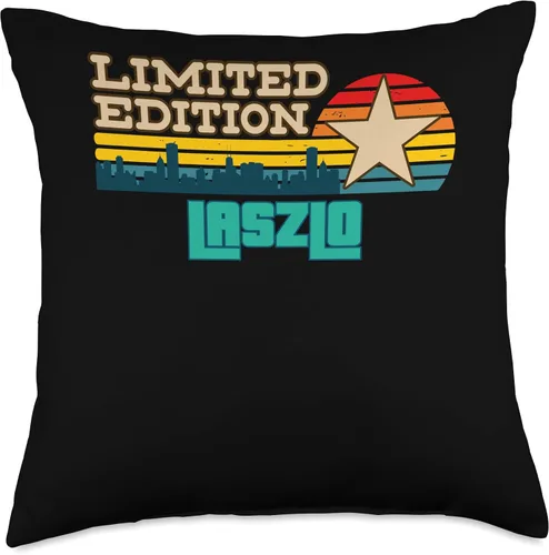 Miniatura 4 de Limited Edition Neo Retro Radio Cassette Name Throw Pillow