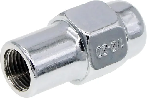Miniatura 3 de Dorman 711-208 Tuercas de rueda cromadas estándar para llantas Mag 2-Pc 1/2-20, paquete de 4