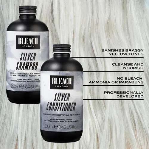 Miniatura 5 de BLEACH LONDON Set de champú y acondicionador Silver (8.5 fl oz)