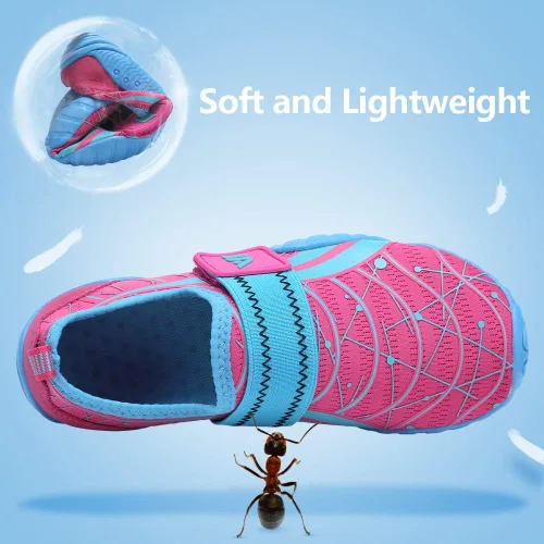 Miniatura 2 de CIOR Zapatos de agua ligeros para niños y niñas, tenis acuáticos para la playa (niños pequeñosniños grandes)
