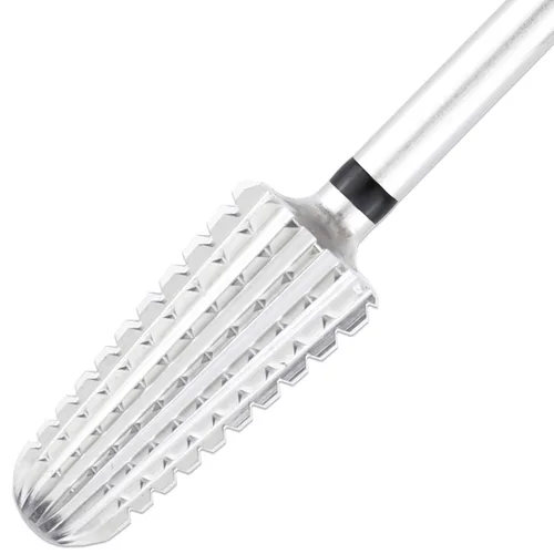 Miniatura 4 de PANA - Broca volcanita de carburo para uñas, de dos vías para zurdos y diestros – Rápida extracción del acrílico o gel duro – vástago de 3/32