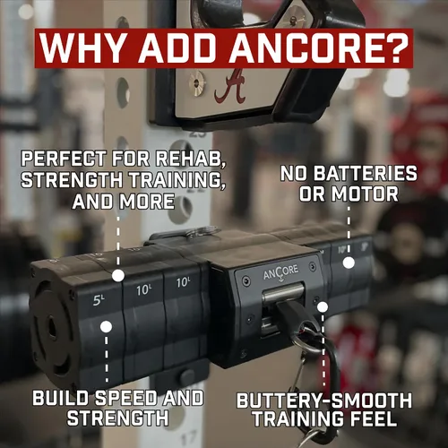 Miniatura 6 de Ancore Pro: Máquina de cable para gimnasio en casa Sistema de entrenamiento portátil para entrenamiento de fuerza Viene con soporte para rack