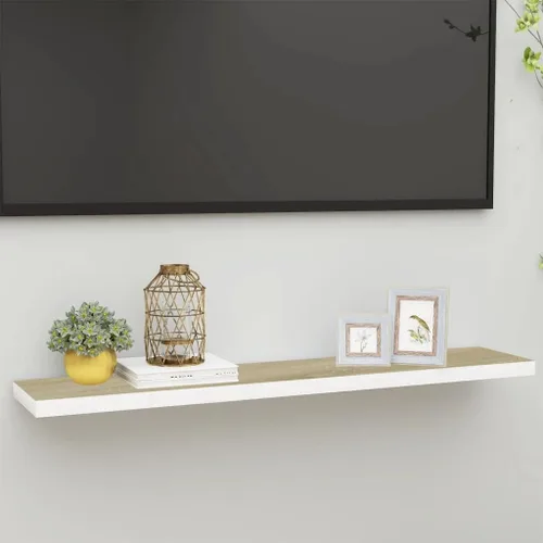 Miniatura 176 de Estantes flotantes de pared, juego de 4 estantes decorativos para montar en la pared, estante colgante con soportes invisibles para decoración